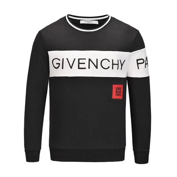 

Yu 2019 fa hion men 039 de igner hoodie men 039 weat hirt with letter combination long leeved pike brand hoodie treetwear jacket, Gray;blue