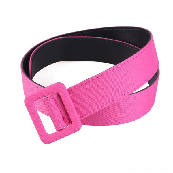 

joineles womens retro cloth belts belts & accessories belt 70s style fashion 8 solid colors 4cm width 100cm length belts pu metal adjustable, Black;brown