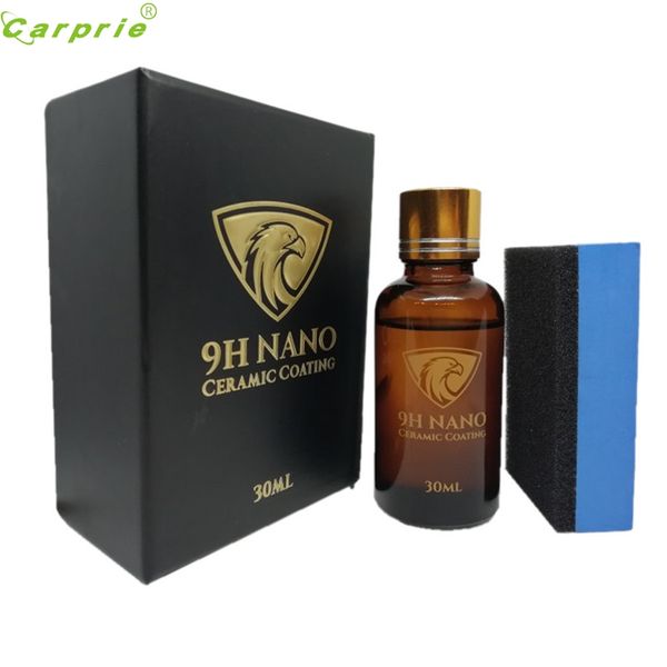 

carprie durability 9h твердость окисление автомобиля жидкое керамическое покрытие супер гидрофобное стеклянное покрытие + губка + набор поло