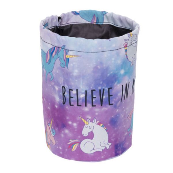 

unicorn make up bag women brush necessaries cosmetic bag makeup wash organizer cases barrel shaped travel toiletry storage box