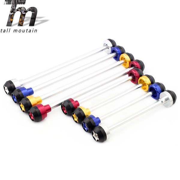 

for fz6n fz6 n/s 2004-2009 05 06 07 08 front rear axle fork crash sliders fz6s motorcycle accessories wheel protector