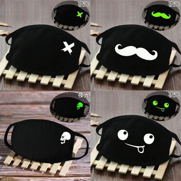 

ежедневное использование носа и рта обложка леди маска для лица светятся в темноте скелет шарф маска sweet07 dslfz