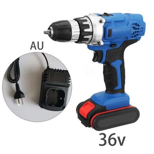 

cordless electric drill led light working lights rechargeable battery woodworking metals precision power drill