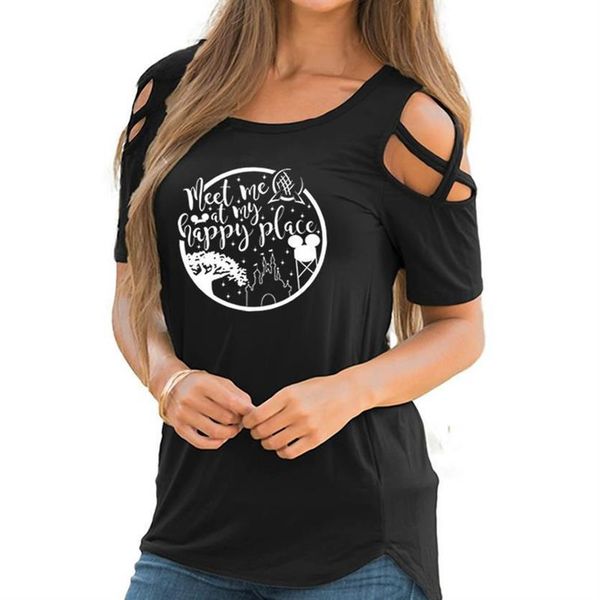 

2019 fashion bandage off shouldert-shirt for womenletter letters print tshirt women t-shirt funny tumblr streetwear punk, White