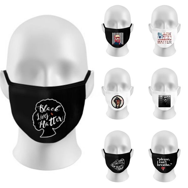 

2020 english alphabet printing face mask dust mask washable reusable designer letter mask 6 styles t2i51044 #417