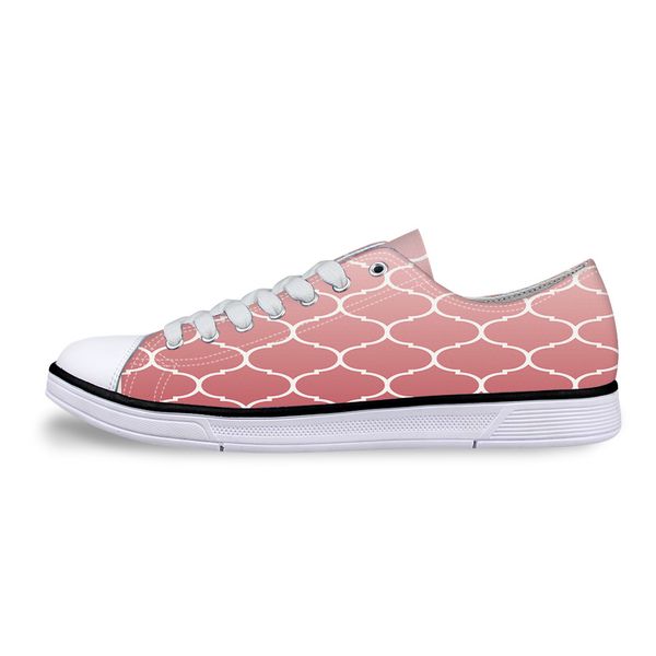 

geometric moroccan pattern canvas shoes for men classic flats canvas shoes teen boys studnets low sneakers, Black