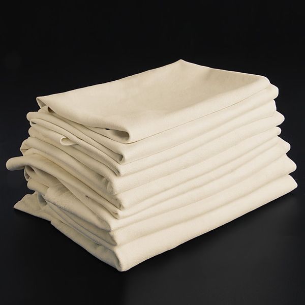 

natural shammy chamois leather car cleaning towels drying washing cloth maintenance tools new