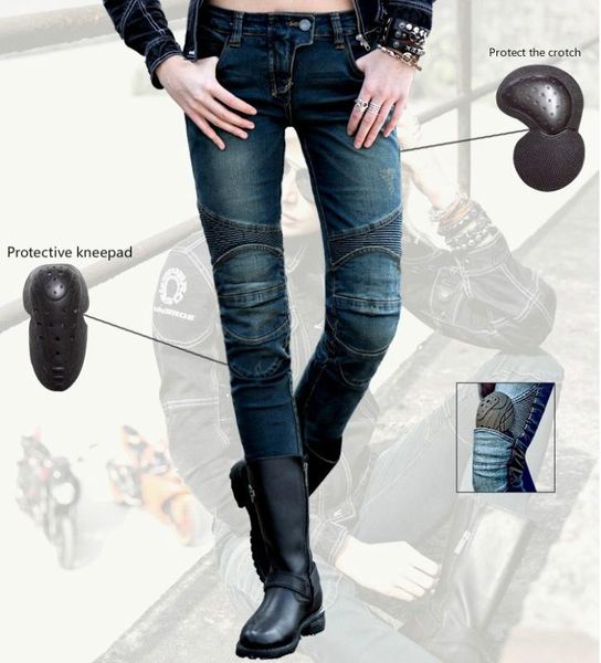

uglybros featherbed-ubs02 motorcycle women's jeans road ride jeans racing pants