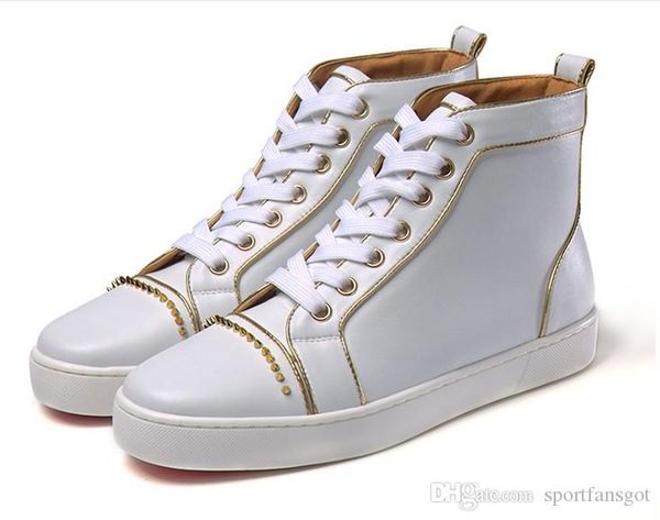 

lovers leather bottoms designer brand designerredshoes for men women sneaker brandparty sneakers, Black