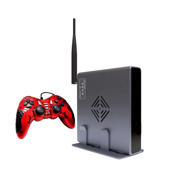 

4k hdmi tv gaming host 3d video game console build-in 2323 game wifi support all games emulator game console two controller