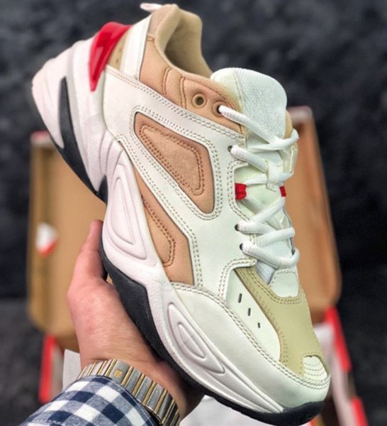

m2k tekno zoom 2k sport sneakers for men women designer shoes black white race red triple black mens casual shoes 36-44