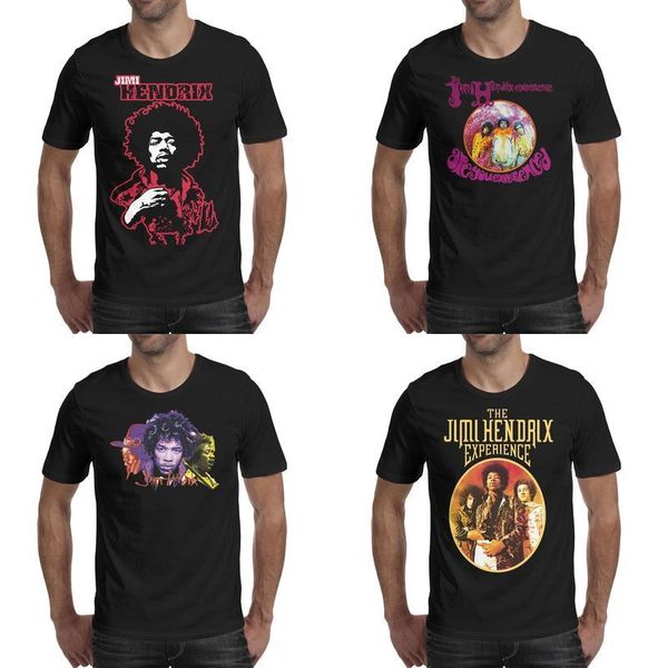 

fashion mens printing the jimi hendrix experience t shirt black design awesome shirts urban vector collage purple haze pop jimi hendrix, White;black