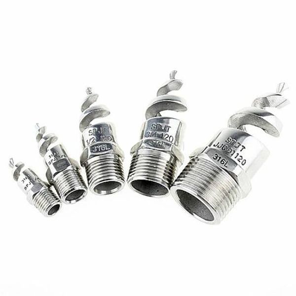 

sprinklers plastic lawn watering sprinkler head adjustable stainless steel spiral cone atomization spray nozzle sprinkler heads