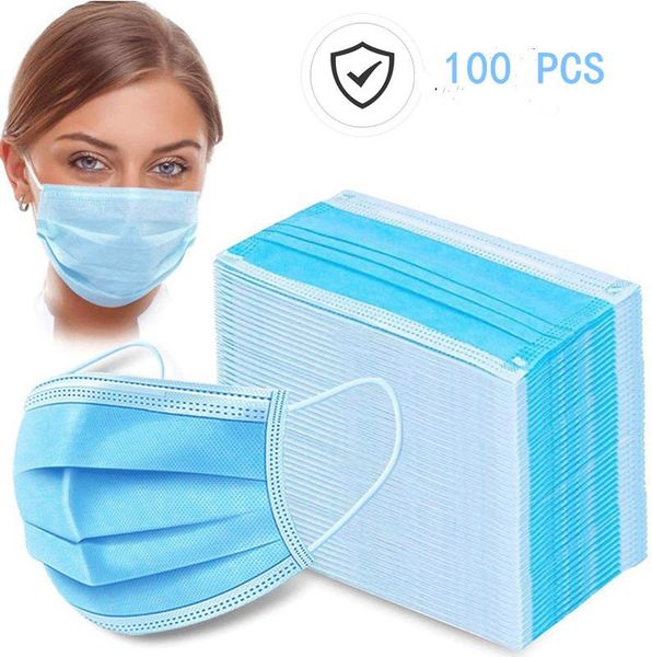 

dhl disposable face masks 3-layer mouth masks pm2.5 safety care elastic men and women masks