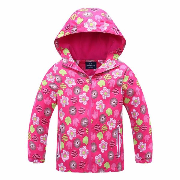 

baby girl clothes winter full sleeve outdoor waterproof with hoodie jacket keep warm coat snowsuit kurtka zimowa dla dziewczynki, Blue;gray