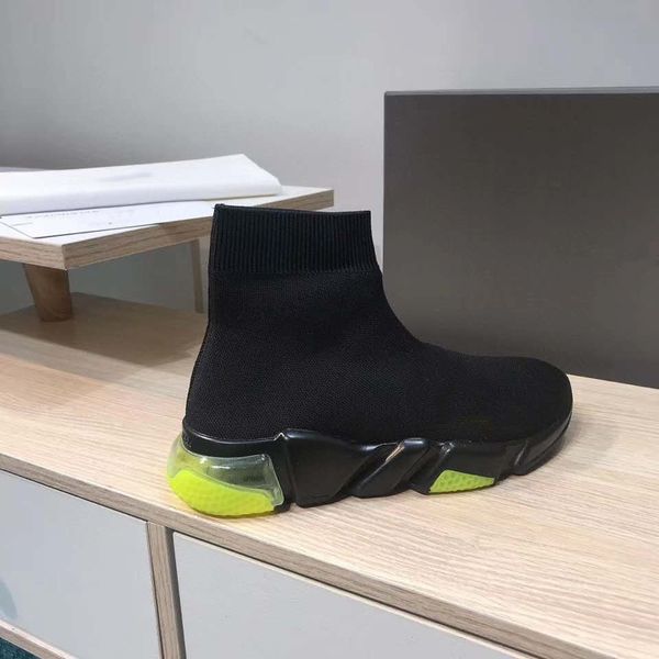 

2020 new designer sneakers speed runner fashion sock triple black boots red flat trainer men women casual shoes sport with dust bag cs01