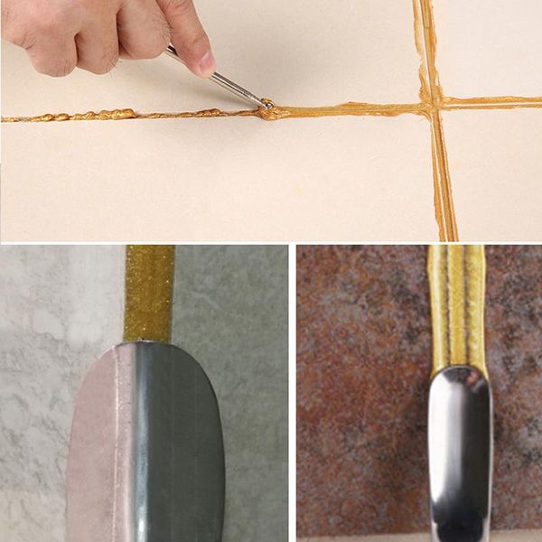 

5pcs/set tile beauty seam construction tool set cleaning corner angle scraper manual grout pump flooring tools