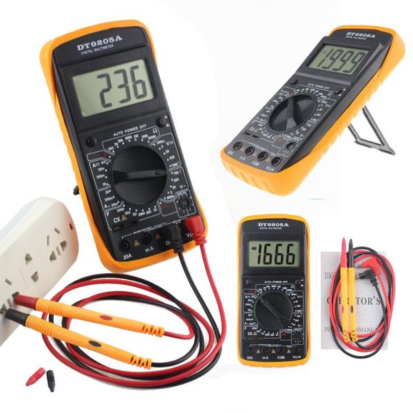 

waterproof professional lcd display tester multimeter device voltage current tester portable digital electric handheld