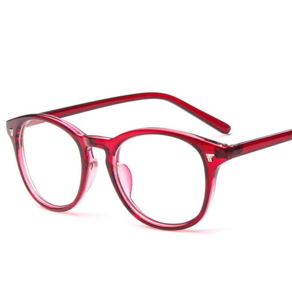 

wholesale-women round eyeglasses frame brand designer fashion men nail decoration optical glasses reading glasses, Silver