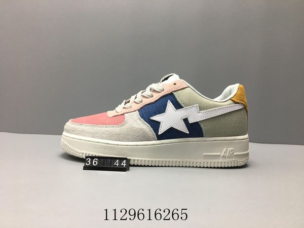 

высокое качество footsoldier bapesta запуск womens mens footsoldier кроссовки come with box сша размер 5-11, Black