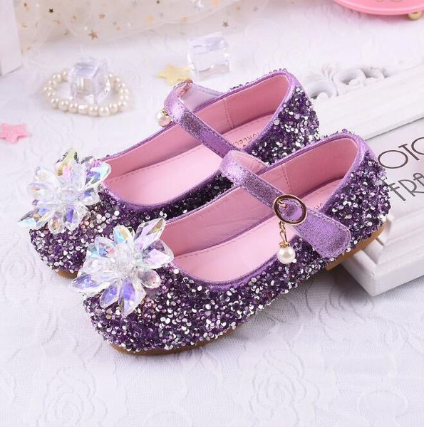 white leather pram with crystals