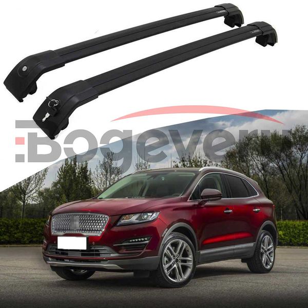 

crossbars fits for lincoln mkc 2015 2016 2017 2018 2019 baggage roof racks rail cross bars
