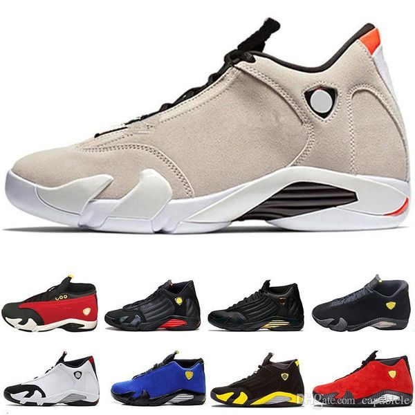 

new oxidized green 14 basketball athletic shoes 14s men desert sand dmp black gold desert sand blue last sthunder sports sneakers