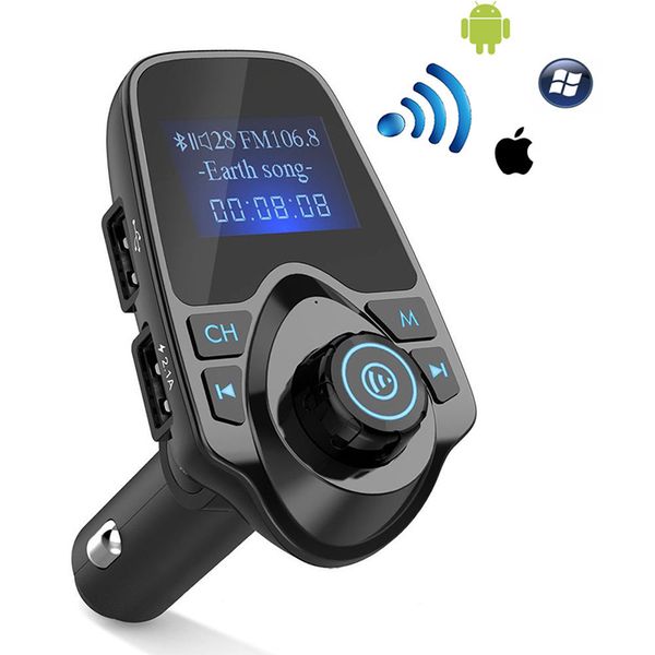 

new t11 car bluetooth handslossless music mp3 player fm transmitter