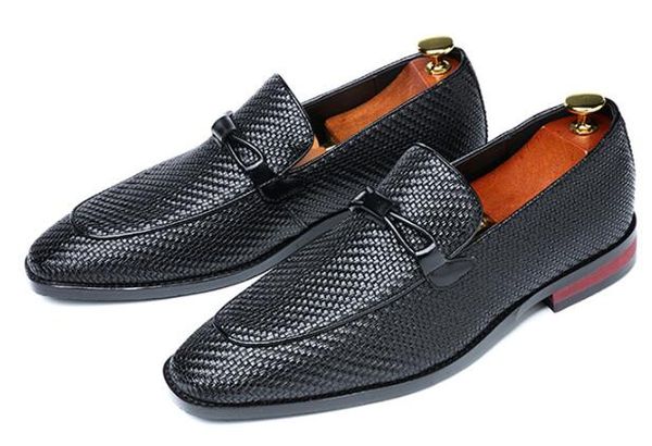 

Men 039 dre party hoe luxury brandfa hion de igner loafer breathable flat men comfortable banquet hoe plu ize 37 48, White;black