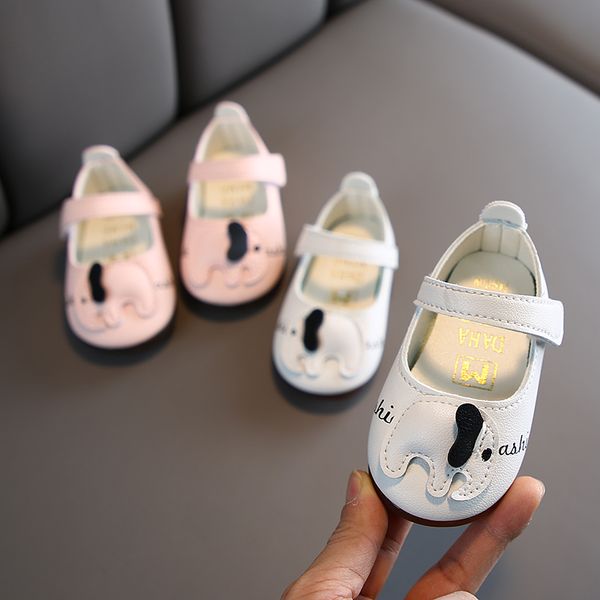 

baby first walkers cute baby leather shoes cartoon animal toddler girls kids casual shoes comfortable safe for syj020