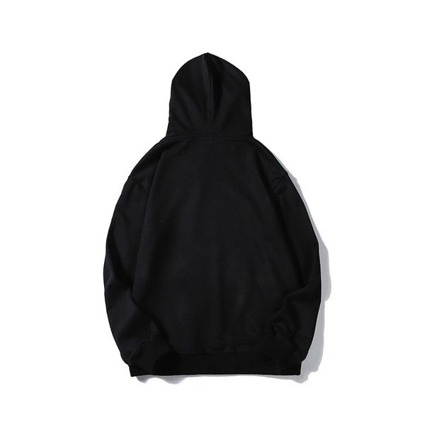 

spring autumn men womens designer hoodies blouse hoodies simple style boys girls fashion casual brand hooy for mens m-2xl lsy98286, Black
