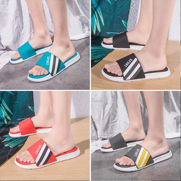 

summer slippers beach men black green soft man slippers fashion guests for indoor comfortable youth flats shoes