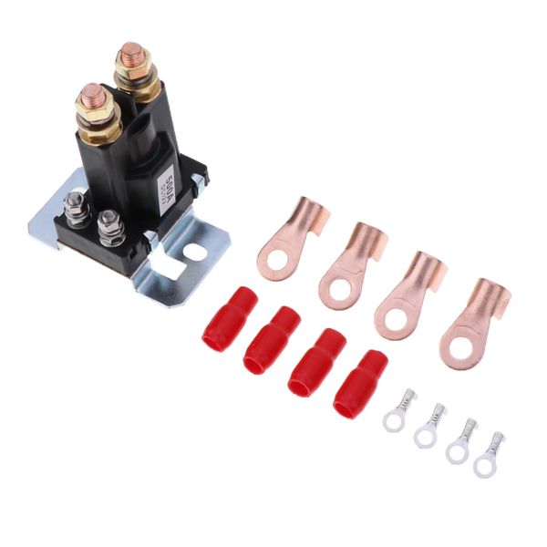 

car starter relay solenoid switch current battery isolator w/ yellow nut
