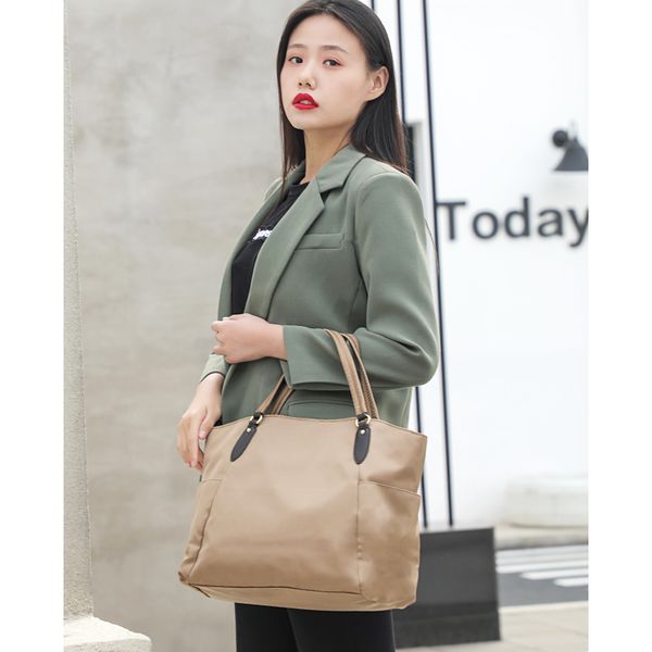

women's new 100-pack japanese handbag simple large lare tote workplace bag