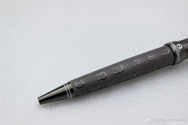 

aigner pen metal black color black clip ballpoint pen series luxury pen -- no box, Blue;orange