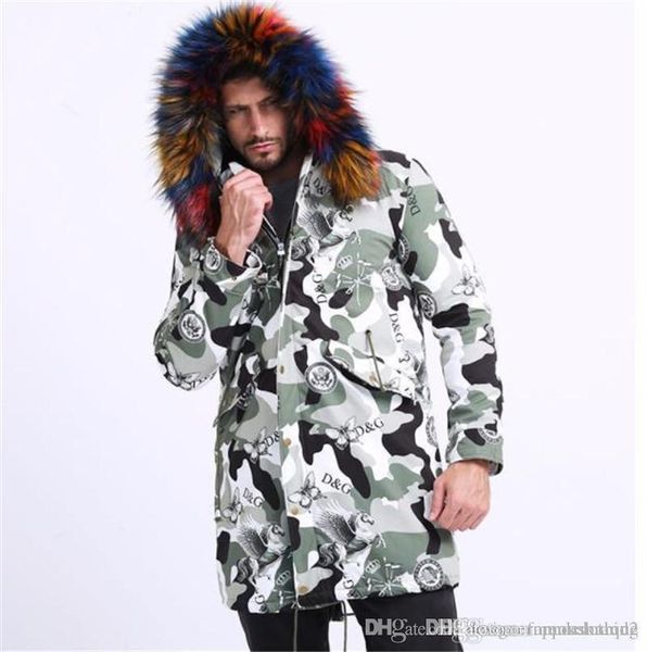 

winter long mens jackets thick long sleeve hooded mens coats designer solid color wool male outerwear, Black