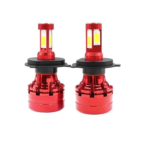 

maluokasa 2pcs led headlight bulbs for cars h4 h7 h8 h9 h11 9005 9006 cob chip lamps superconducting aluminum 13200lm car light