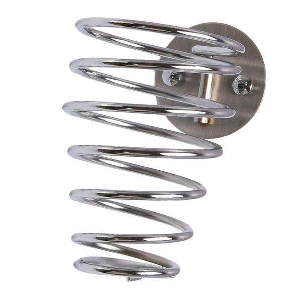 

hair dryer holder storage rack salon spa blower spring shelf stand organizer