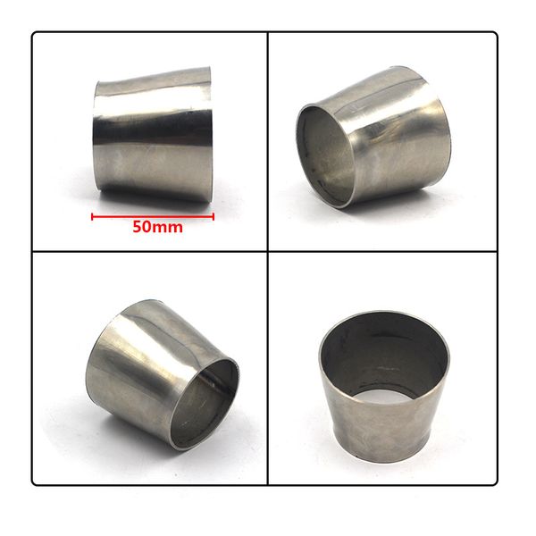

car modification accessories 201 stainless steel material gear motor joint pipe adapter