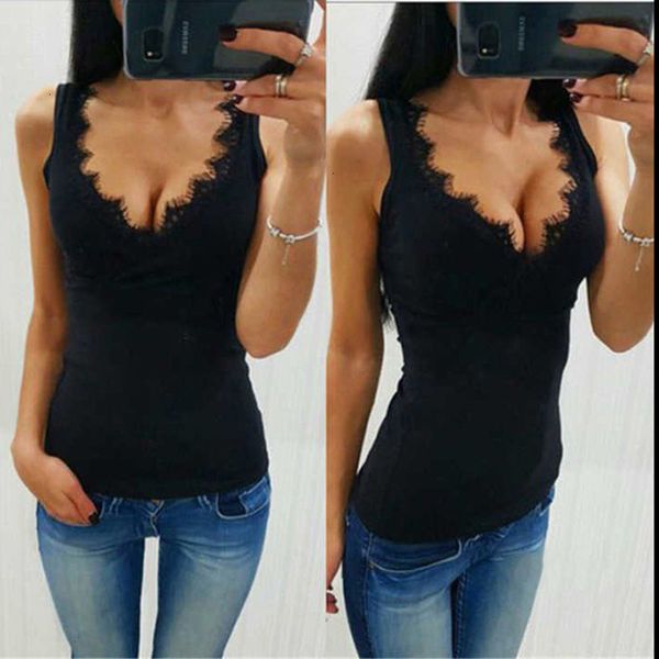 

tank top tank top прибытие новый дамы жилет без рукавов топы sexy рубашка мода повседневная футболка для женщин lady lace 705937, White