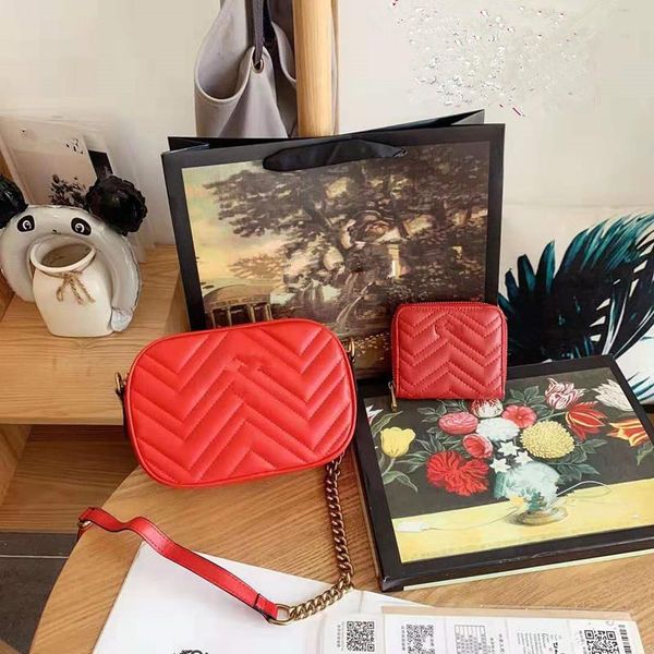 

chain bag female single genuine leather handbag shoulder bags fashion leisure v lines camera small party handbags designers