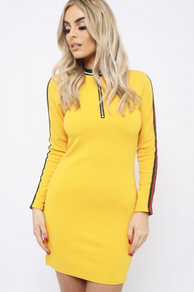

осень женщины с длинным рукавом bodycon свободного покроя вечернее клуб короткое мини платье, Black;gray