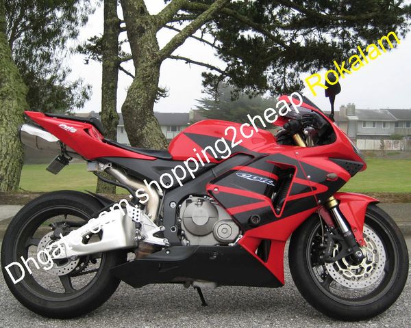 Motosiklet Satış Sonrası Kiti Vücut Parçaları Honda CBR600RR için F5 2005 2006 CBR 600 RR 05 06 Kırmızı Siyah Motosiklet Peri (Enjeksiyon Kalıplama)