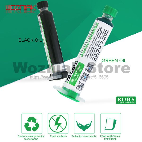 

environmental protection type insulation uv solidified solder resist green oil welded green oil circuit board