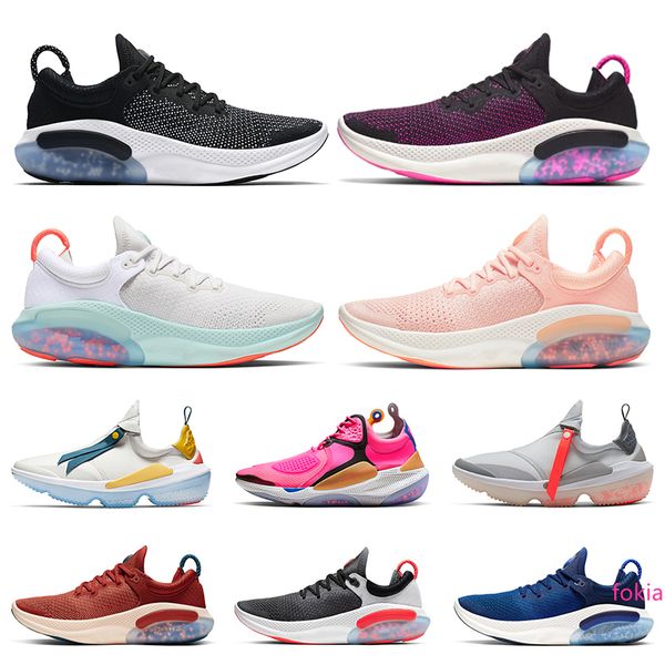 

2020 joyride men women running shoes platinum tint university red racer blue core black womens mens trainer athletic sport sneaker 36-45