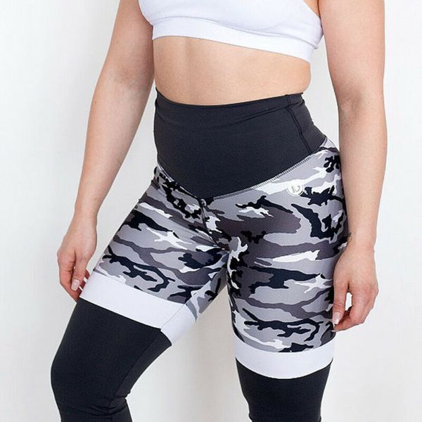 

women stretch fitness camouflage print push up leggings female skinny camo apparel anti cellulite scrunch pants leggings hot, Black