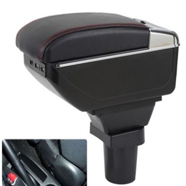 

for kia picanto armrest box central store content storage box armrest with cup holder ashtray usb interface