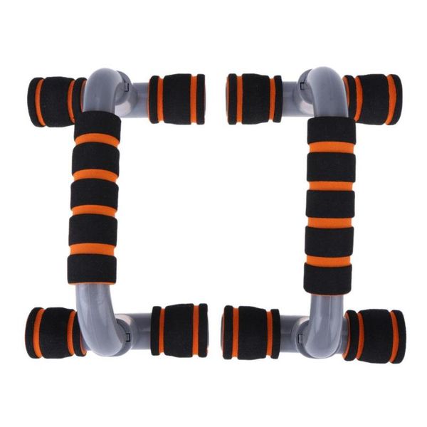 

1 pair h-shape push-up rack frame arm muscle trainer frame home fitness training equipment pushup bar exercise