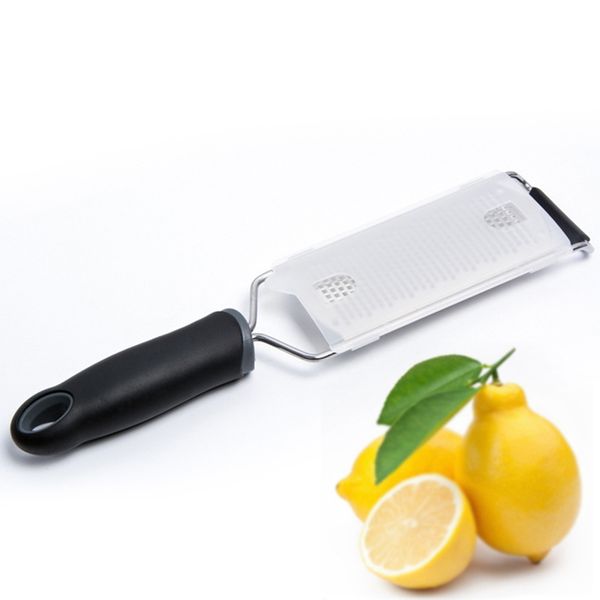 

фрукты zester стружка овощечистка эргономичные ручки кухня гаджеты из нержавеющей стали нож лимон сыр терка рубанок