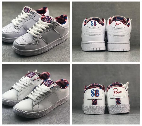 

2019 parra x sb dunk low pro running skateboard shoes sb blazers women mens designer trainers sneakers multicolor des chaussures schuhe